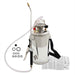 DURAFORCE Stainless Steel Sprayer 1.5Gal 6L 16" Wand & 3.3FT With Nozzles for Pest Control