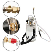 DURAFORCE Stainless Steel Sprayer 1.5Gal 6L 16" Wand & 3.3FT With Nozzles for Pest Control