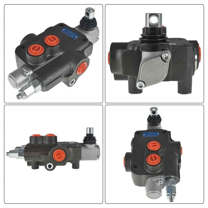 DURAFORCE Double Acting 1 Spool Hydraulic Directional Control Valve 21 GPM