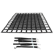 DURAFORCE 6.75' x 8' Heavy Duty Truck Bed Cargo Net Nets f Pickup Trucks w/S-Hooks
