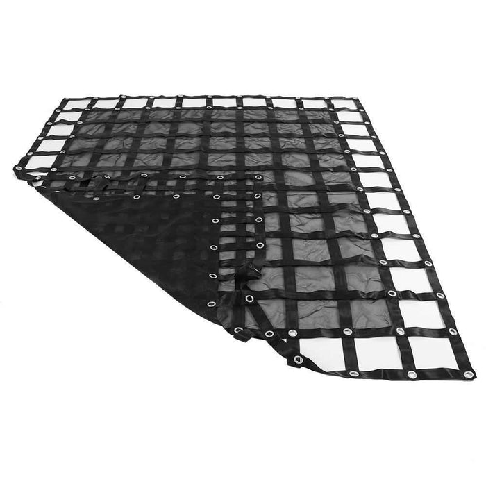 DURAFORCE 6.75' x 8' Heavy Duty Truck Bed Cargo Net Nets f Pickup Trucks w/S-Hooks