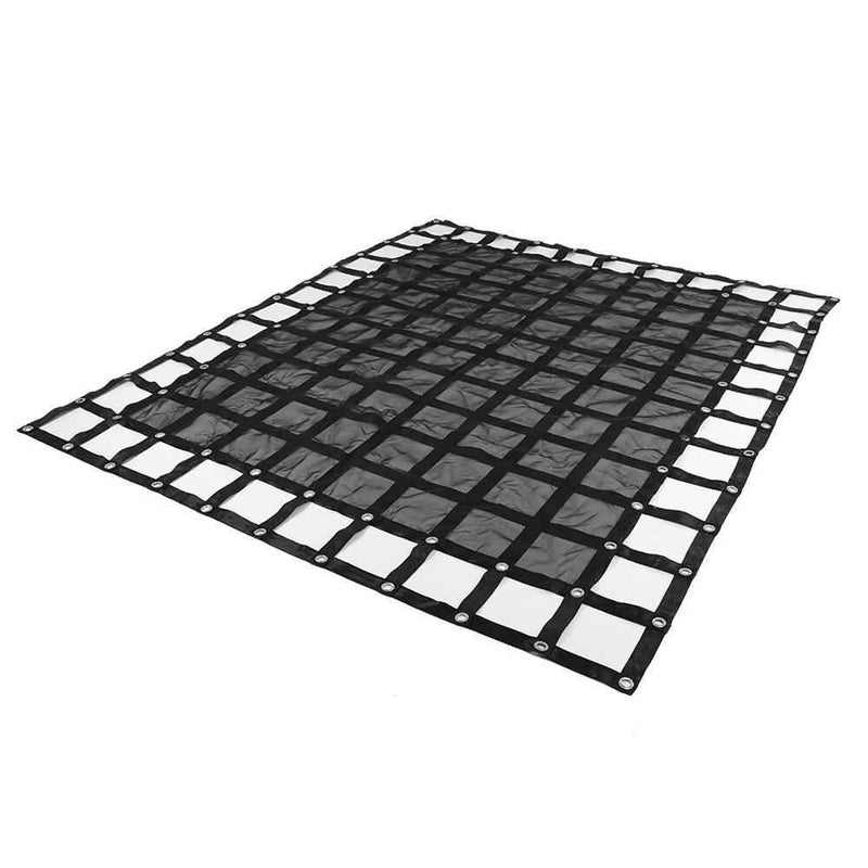 DURAFORCE 6.75' x 8' Heavy Duty Truck Bed Cargo Net Nets f Pickup Trucks w/S-Hooks