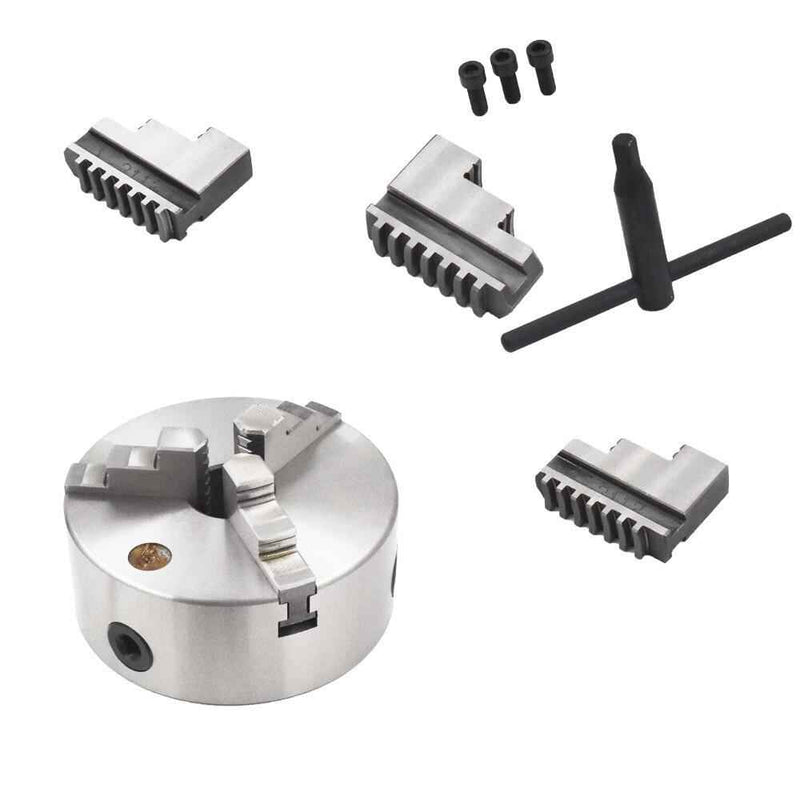 DURAFORCE K11-160 Lathe Chuck 6Inch 3 Jaw Chuck Metal Lathe Chuck Self-centering New