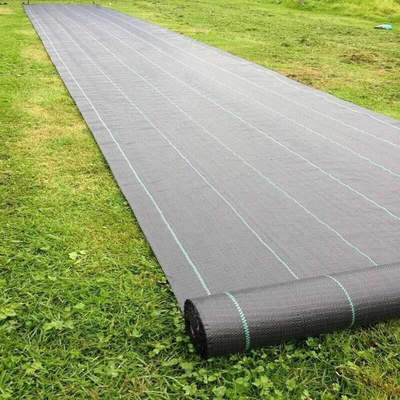 DURAFORCE 6×300FT Control Fabric Cloth Weed Landscape Cover Woven Garden Greenhouse 3.2oz