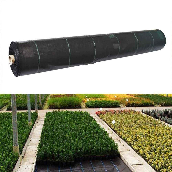 DURAFORCE 6×300FT Control Fabric Cloth Weed Landscape Cover Woven Garden Greenhouse 3.2oz