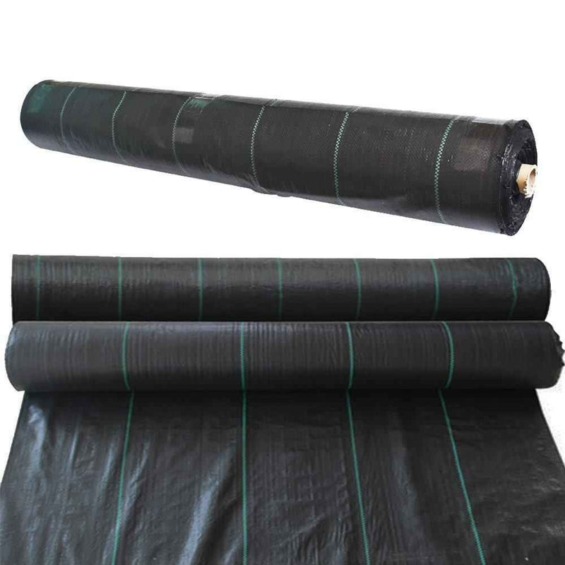DURAFORCE 6×300FT Control Fabric Cloth Weed Landscape Cover Woven Garden Greenhouse 3.2oz