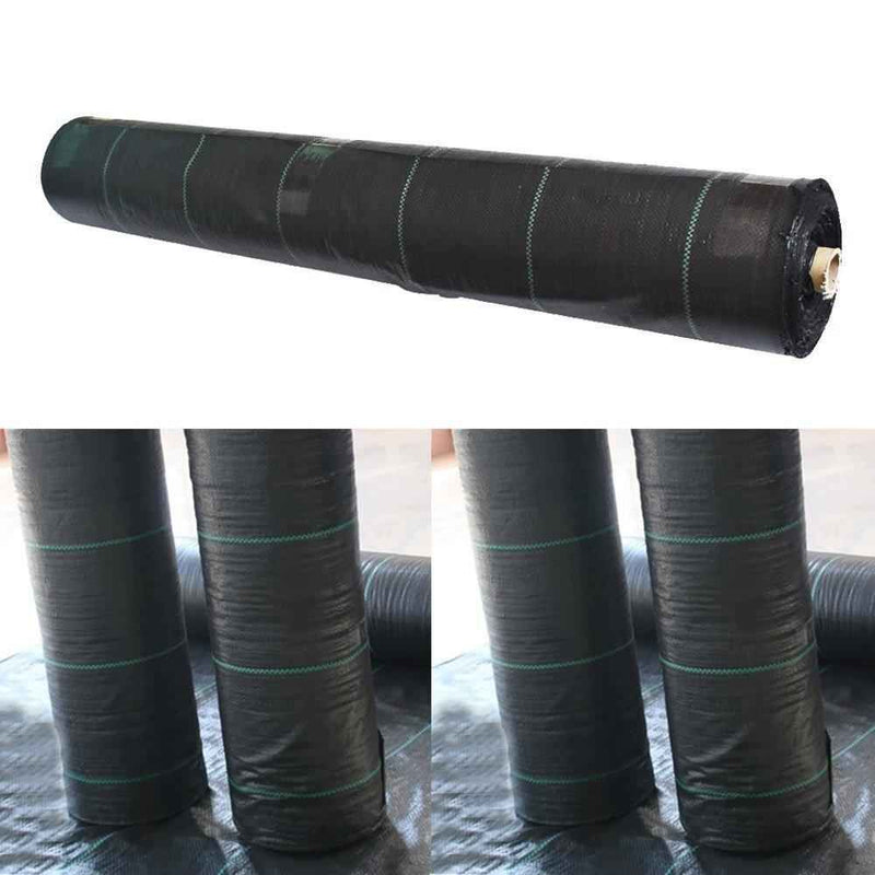 DURAFORCE 6×300FT Control Fabric Cloth Weed Landscape Cover Woven Garden Greenhouse 3.2oz