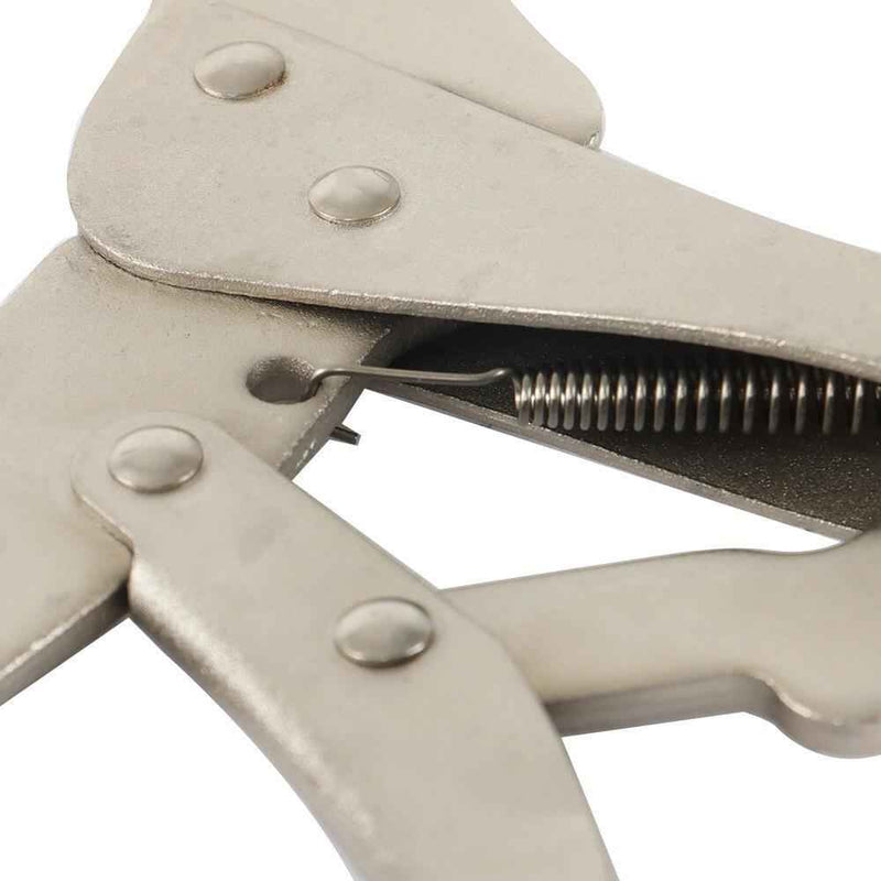 DURAFORCE 11" Grip w/ Swivel Pad Vise Jaws 10 Pcs Adjustable Locking C Clamp Pliers