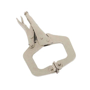 DURAFORCE 11" Grip w/ Swivel Pad Vise Jaws 10 Pcs Adjustable Locking C Clamp Pliers