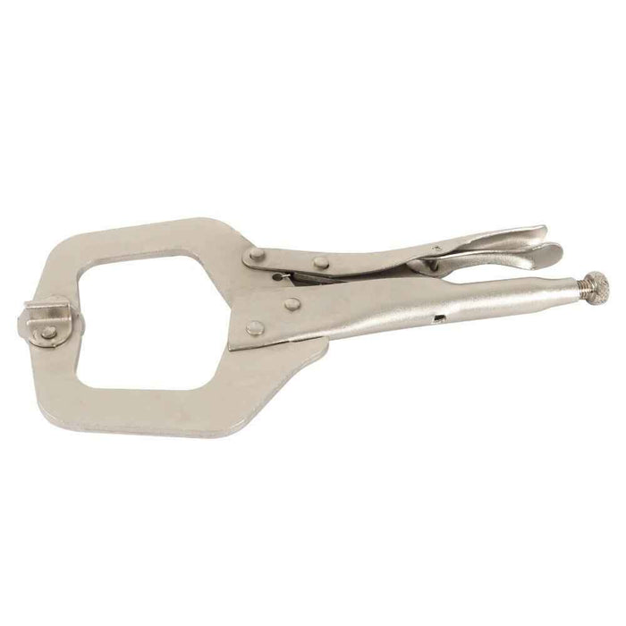 DURAFORCE 11" Grip w/ Swivel Pad Vise Jaws 10 Pcs Adjustable Locking C Clamp Pliers