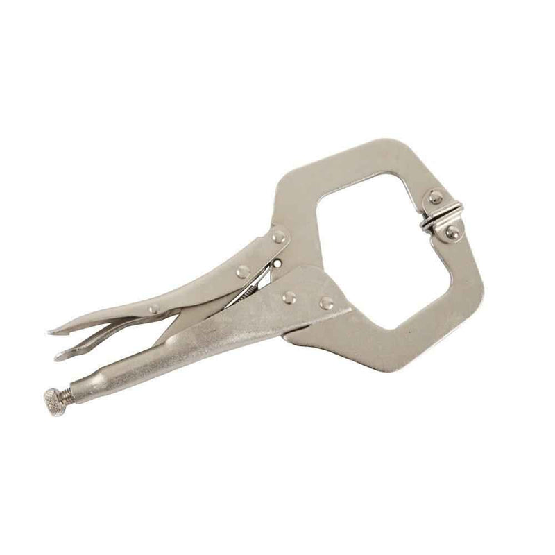 DURAFORCE 11" Grip w/ Swivel Pad Vise Jaws 10 Pcs Adjustable Locking C Clamp Pliers
