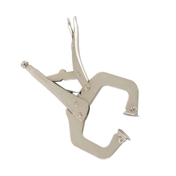 DURAFORCE 11" Grip w/ Swivel Pad Vise Jaws 10 Pcs Adjustable Locking C Clamp Pliers