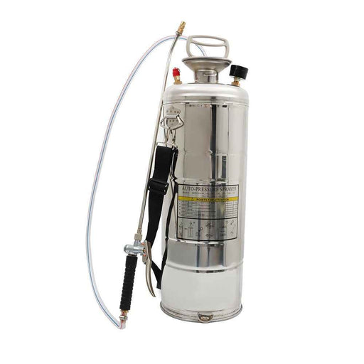 DURAFORCE Stainless Steel Sprayer 3Gal 12L 20" Wand & 3FT With Nozzles for Pest Control