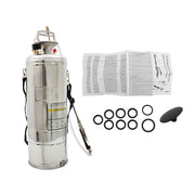 DURAFORCE Stainless Steel Sprayer 3Gal 12L 20" Wand & 3FT With Nozzles for Pest Control