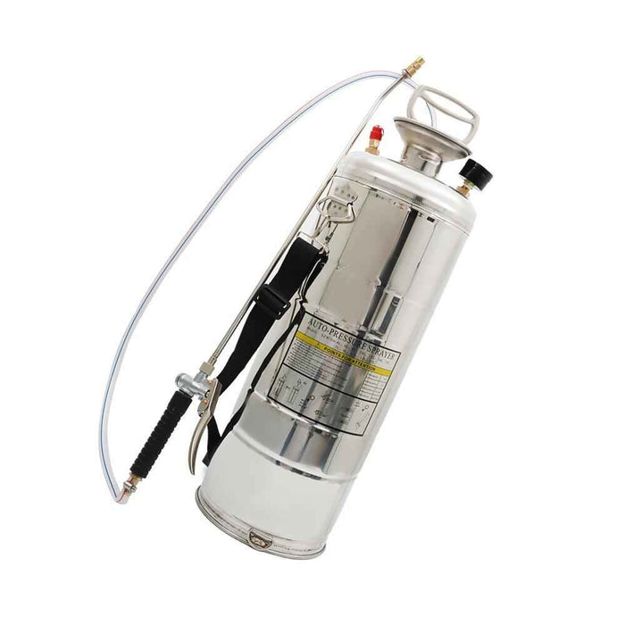 DURAFORCE Stainless Steel Sprayer 3Gal 12L 20" Wand & 3FT With Nozzles for Pest Control