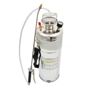 DURAFORCE Stainless Steel Sprayer 3Gal 12L 20" Wand & 3FT With Nozzles for Pest Control