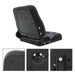 DURAFORCE Forklift Seat Fold Down Tractor Seat Adjustable Back & Seatbelt Switch Universal