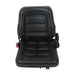 DURAFORCE Forklift Seat Fold Down Tractor Seat Adjustable Back & Seatbelt Switch Universal