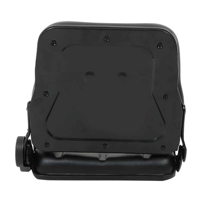 DURAFORCE Forklift Seat Fold Down Tractor Seat Adjustable Back & Seatbelt Switch Universal