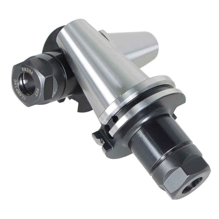 DURAFORCE 4 Pcs CAT40-ER20 Collet Chuck 2.76" Gage Length Runout Chucks Tool Holder