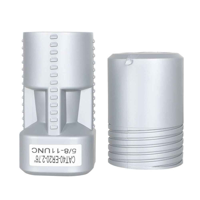 DURAFORCE 4 Pcs CAT40-ER20 Collet Chuck 2.76" Gage Length Runout Chucks Tool Holder