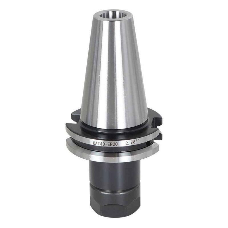 DURAFORCE 4 Pcs CAT40-ER20 Collet Chuck 2.76" Gage Length Runout Chucks Tool Holder