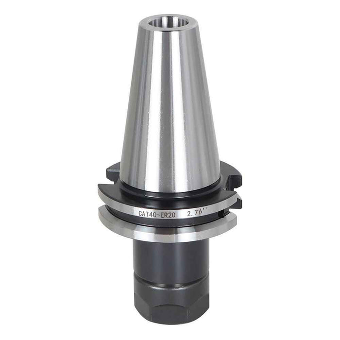 DURAFORCE 4 Pcs CAT40-ER20 Collet Chuck 2.76" Gage Length Runout Chucks Tool Holder