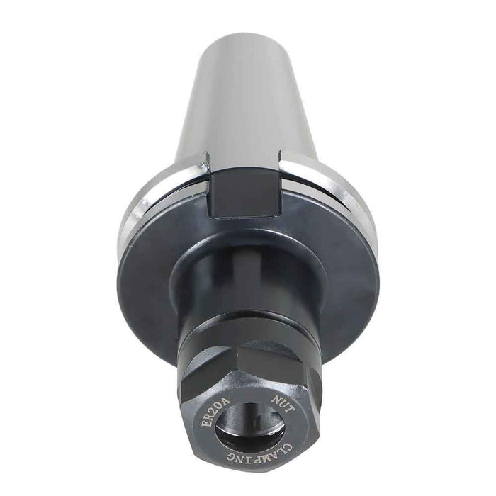 DURAFORCE 4 Pcs CAT40-ER20 Collet Chuck 2.76" Gage Length Runout Chucks Tool Holder