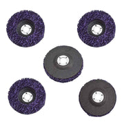 DURAFORCE 30 Pack 4" Poly Strip Disc Wheel Paint Rust Removal Clean For Angle Grinder