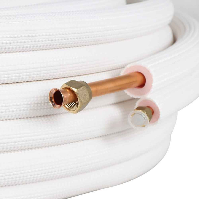 DURAFORCE 1/4 Inch - 1/2 Inch Install Kit Fit 50 Feet For Mini Split Heat Pump Systems
