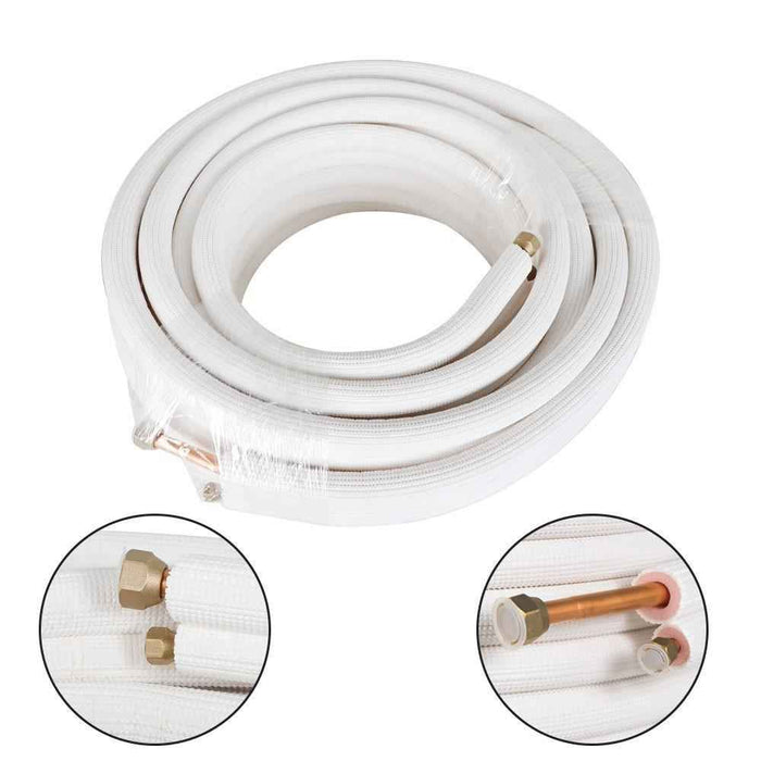 DURAFORCE 1/4 Inch - 1/2 Inch Install Kit Fit 50 Feet For Mini Split Heat Pump Systems