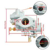 DURAFORCE Carburetor Kit TE20 TEA20 TED20 Tractor 200361 For Zenith 24T2 Excavator