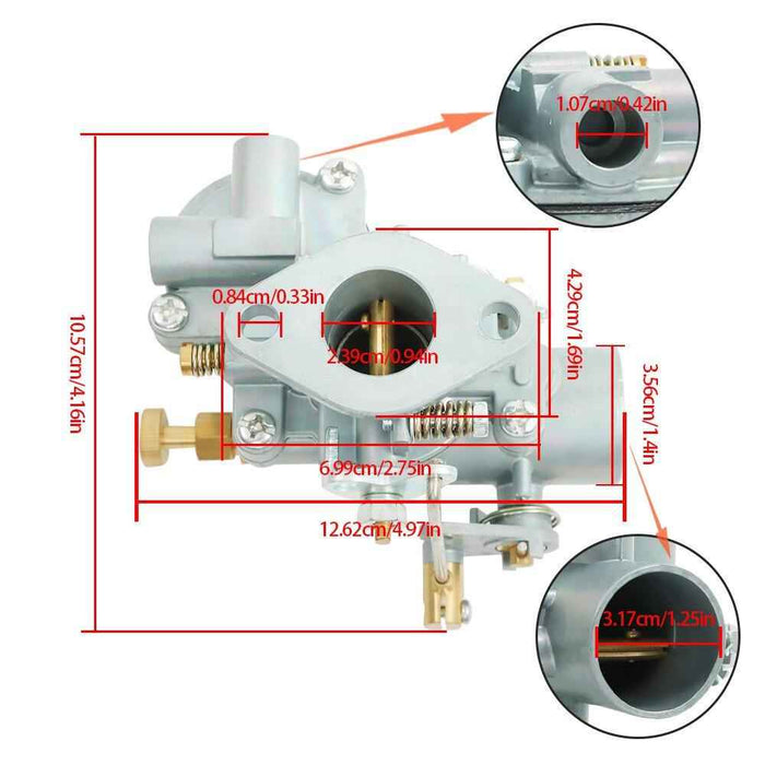 DURAFORCE Carburetor Kit TE20 TEA20 TED20 Tractor 200361 For Zenith 24T2 Excavator