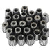DURAFORCE 25Pcs Collet Set ER32 Collet Chuck 1/16" - 3/4" Holder Spring Collet Set New