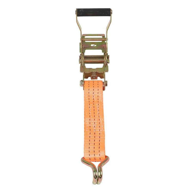 DURAFORCE 10 Pack 4000LB J-Hook fitting 1.5" ×15' Ratchet Strap Heavy Duty Tie Downs
