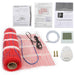 DURAFORCE 20 Sqft Electric Radiant Floor Heat System Floor Heat Mat 120V W/ Thermostat