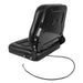 DURAFORCE Fold Down Tractor Forklift Seat Excavator with Adjustable Angle Back Universal