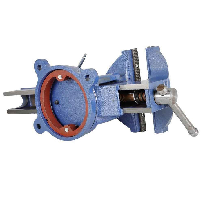 DURAFORCE 8" Precision Mechanic Bench Vise Table Top Clamp Press Locking Swivel Base