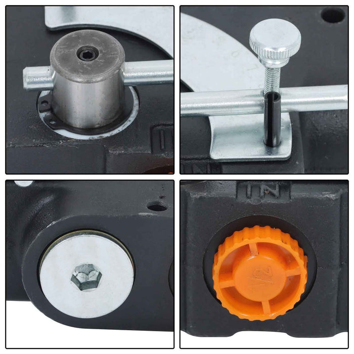 #8 SAE Ports, Hydraulic Adjustable Variable Flow Control Valve, 0-16 GPM New