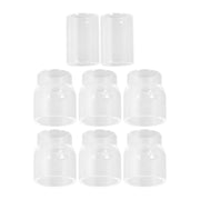 DURAFORCE New for WP-17/18/26 123Pcs TIG Welding Torch Stubby Gas Lens Pyrex Glass Cup Kit