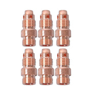 DURAFORCE New for WP-17/18/26 123Pcs TIG Welding Torch Stubby Gas Lens Pyrex Glass Cup Kit