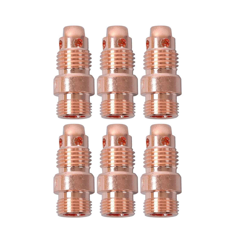 DURAFORCE New for WP-17/18/26 123Pcs TIG Welding Torch Stubby Gas Lens Pyrex Glass Cup Kit