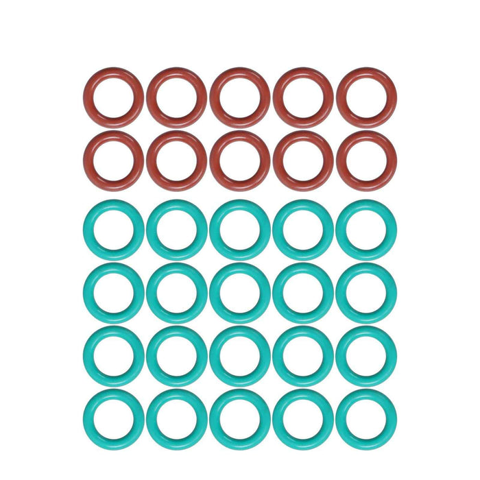 DURAFORCE New for WP-17/18/26 123Pcs TIG Welding Torch Stubby Gas Lens Pyrex Glass Cup Kit