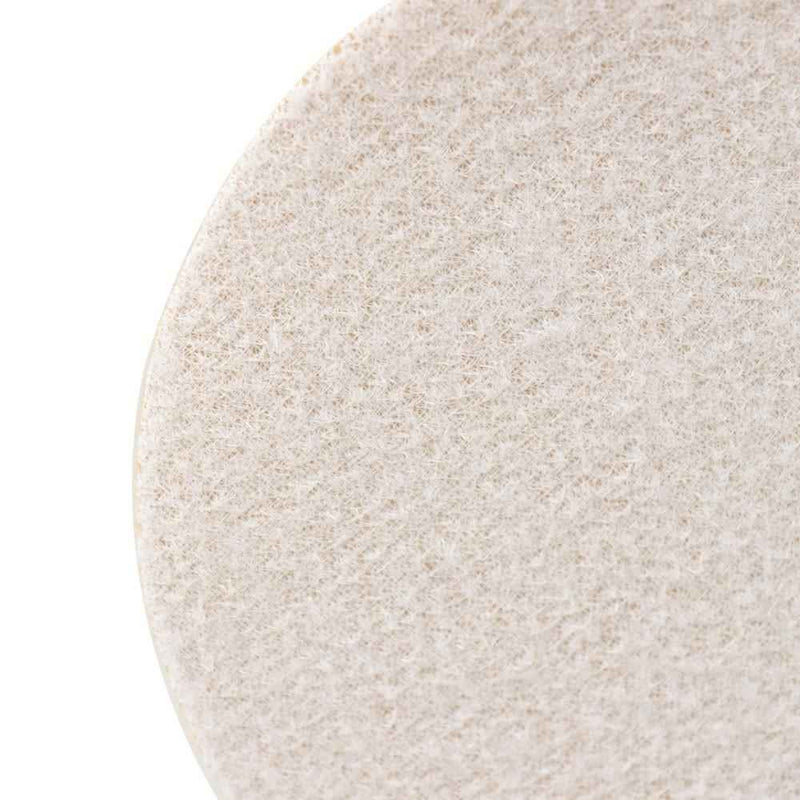 DURAFORCE 100 Pcs Precision 5" 320 Grit Disc Hook Loop Pads Sanding Discs Flocking NO-Hole