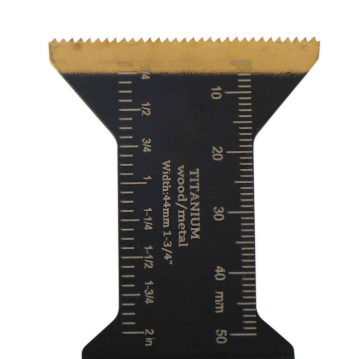 DURAFORCE New 15 Pcs Titanium Oscillating Saw Blades Universal Multitool Metal Cutting