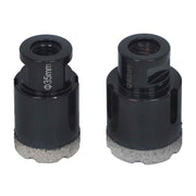 DURAFORCE 9Pack Diamond Drilling Bit Set for Ceramic Granite Tile Hole Saw Cutter Tool US