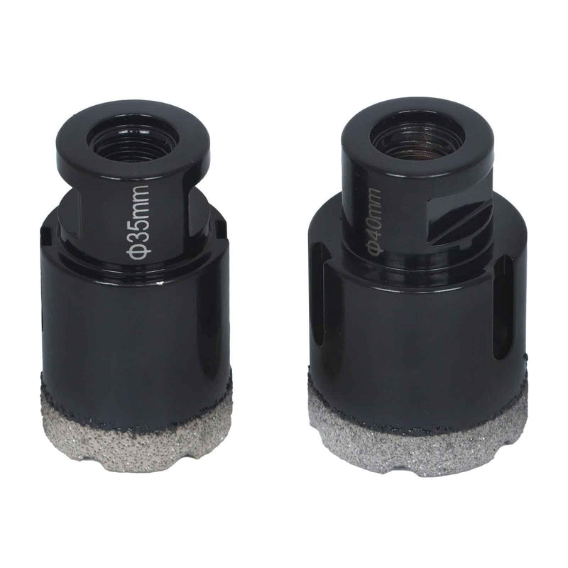 DURAFORCE 9Pack Diamond Drilling Bit Set for Ceramic Granite Tile Hole Saw Cutter Tool US