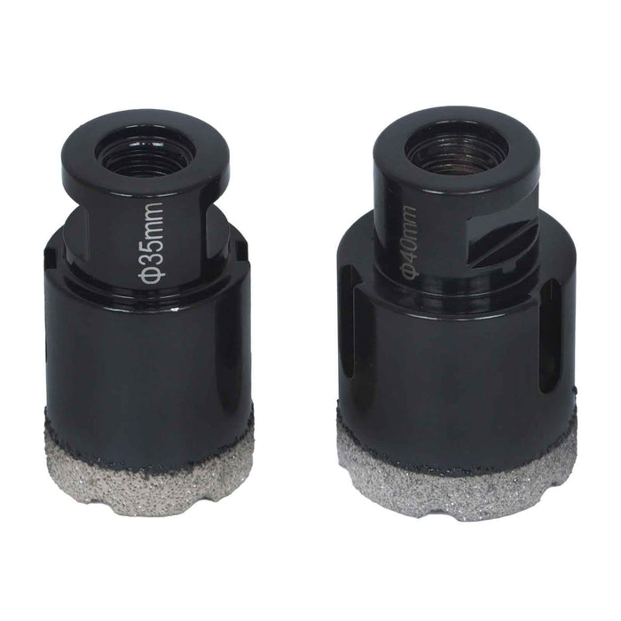 DURAFORCE 9Pack Diamond Drilling Bit Set for Ceramic Granite Tile Hole Saw Cutter Tool US