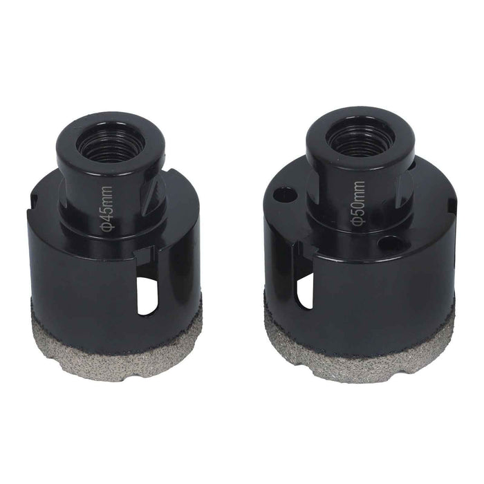 DURAFORCE 9Pack Diamond Drilling Bit Set for Ceramic Granite Tile Hole Saw Cutter Tool US