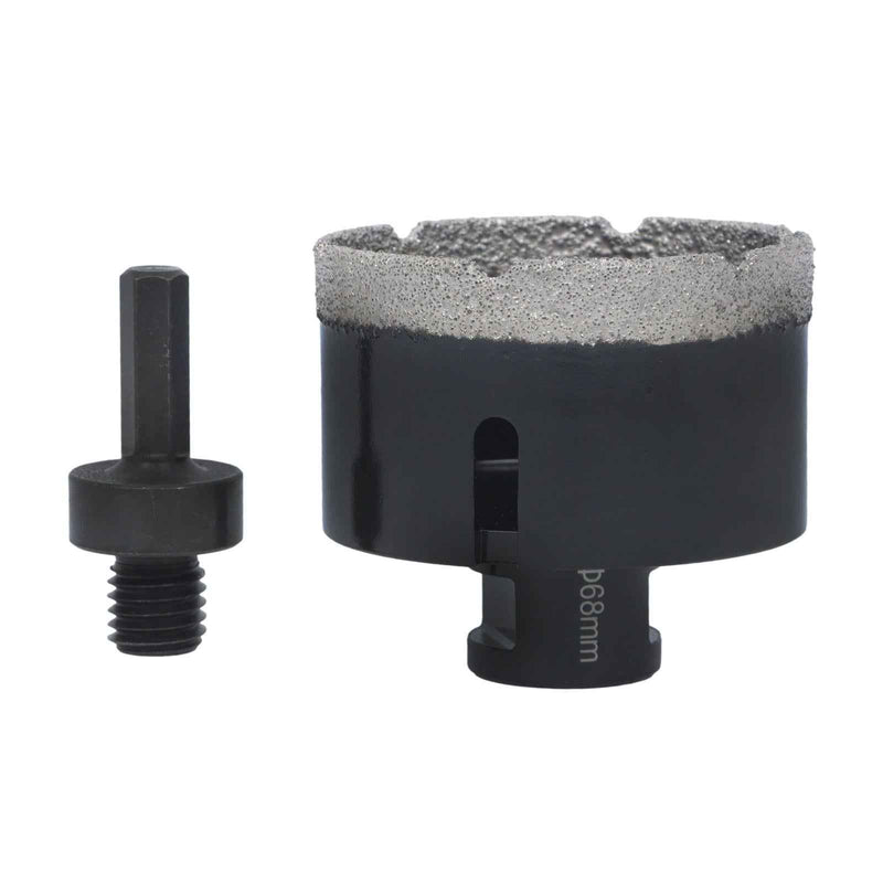DURAFORCE 9Pack Diamond Drilling Bit Set for Ceramic Granite Tile Hole Saw Cutter Tool US